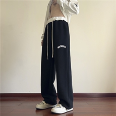 抖音得物品质可束脚百搭休闲卫裤212-2-DY78-特P40加绒特P45，男装休闲裤，星座808A-1