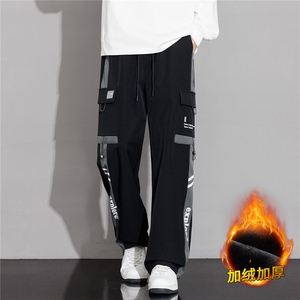 男士加绒加厚休闲户外保暖工装裤JRK223-P52大码元图片