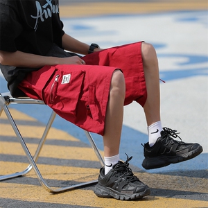 机能风多口袋工装短裤男美式潮牌日系高街休闲五分裤 K6806-P38图片