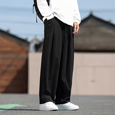 现货跑量日系裤子山本裤休闲裤拖地裤子男大码跑量ZK69-P45控68，男装休闲裤，电商A021