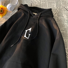 高品质！抖音直播重磅连帽卫衣男XLM388-P55，男装卫衣，电商B371