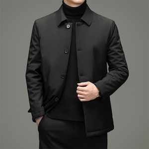 冬季棉衣男外套翻领中青年男保暖棉服爸爸装外套DFLDM16003-P160图片