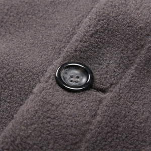 HPN8872冬季2021海宁男式羊毛皮草男翻领修身颗粒绒夹克P336图片