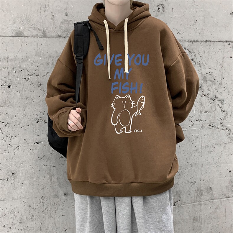 连帽卫衣男大码胖子帽衫大号运动服WY2411-P35,男装卫衣,电商A040