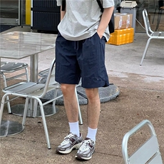 美式速干男夏季宽松休闲运动透气凉感纯色不过膝短裤KA130-P28，男装牛仔裤，星座208-5