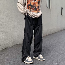 男秋季新款港风褶皱休闲裤K253P30，男装休闲裤，星座1116-2