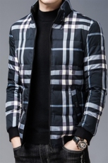 双面穿时尚男士鸭绒羽绒服立领冬季休闲保暖外套KCN88605-35-P275，男装羽绒服，电商B212（原钱塘6029）