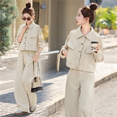 2026年春季秋季通用，女装套装/套裙，浪花E族（衣布洛）