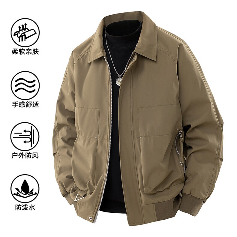 现货春季新款工装夹克男飞行员美式上衣外套A0251-P73，男装夹克，星座308B-2