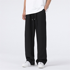 夏季新款冰丝激光打孔透气长裤XZ806-CK03033特P30控58，男装休闲裤，四季星座806