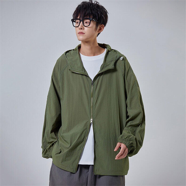 UPF100有报告凉感轻薄透气防晒服上衣，男装防晒衣，星座1206（原A206）