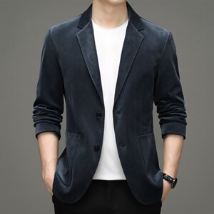 纯色西服中年男士春季宽松外套个性百搭商务休闲上衣男装新款西装,男装西服,电商B212（原钱塘6029）