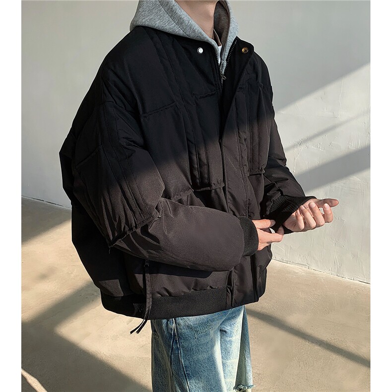 棒球领夹棉棉服男短款冬季加厚棉袄男士保暖棉衣外套D389P108,男装棉衣,电商A335-1（原A458）