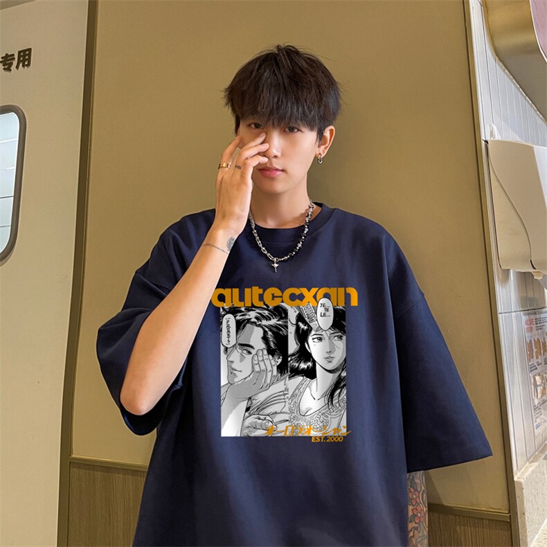 量大优供视频230g重磅纯棉短袖T恤男NT219-特P19控38,男装T恤,电商B367