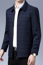 BH203钱塘2020-2中老年男士翻领商务休闲夹克外套量大价优P115，男装夹克，钱塘207-2