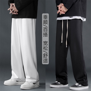 美式卫裤男春秋宽松休闲束潮牌运动百搭舒适 WK80-1特批25图片