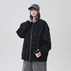 2025春休闲痞帅工装翻领夹克潮流外套得物二开XZ301b-2-JK2589P78，男装夹克，星座301B-2（原A443-1）