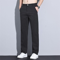 四季款纯棉休闲裤直筒时尚男装长裤棉裤男装休闲裤K138，男装棉裤，星座205-2