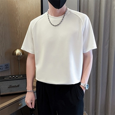 夏打底衫纯色百搭纯色圆领T恤短袖社会小伙A236-82539-特P36，男装T恤，电商A236