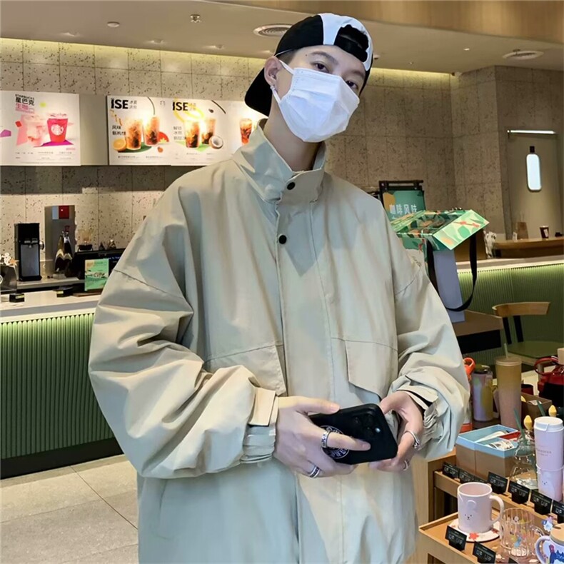 F167-P622024新款立领工装夹克春季潮牌百搭宽松休闲外套现货,男装夹克,星座512-6