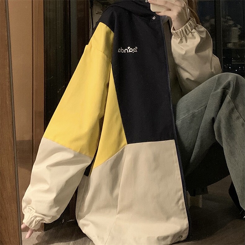 户外登山服冲锋衣夹克潮牌秋季新款情侣运动学院风外套C351-85,男装夹克,星座911-2(原星座613-2）
