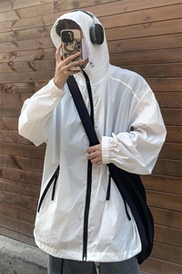 防晒衣男款夏季超薄防紫外线透气防晒服男 J096 P48 控68起图片