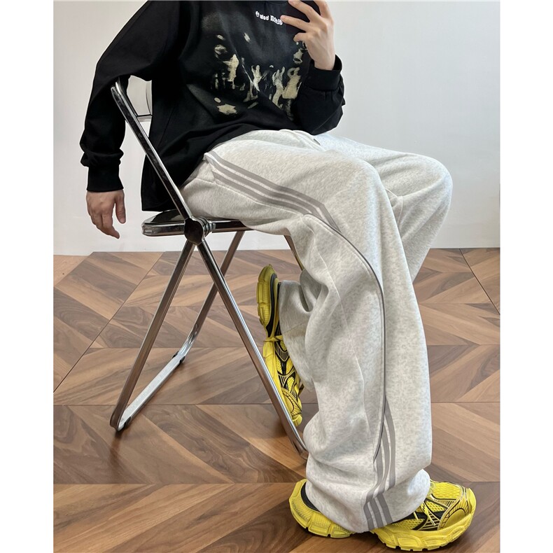 现货2025春款65%棉卫裤男长裤直筒裤子特P45控78,男装休闲裤,电商D205