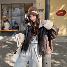 冬装新款羽绒皮衣款90绒2C092-99813-P275-K398，女装羽绒服，2C092