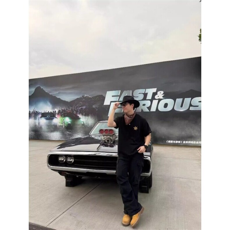 美式复古多口袋水洗工装休闲裤男潮牌宽松阔腿直筒裤百搭伞兵长裤,男装休闲裤,星座506A