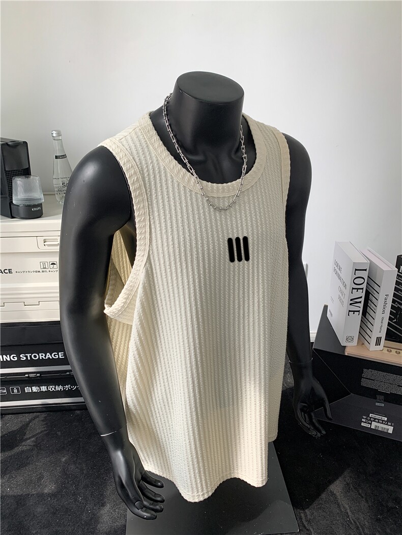 XZ809A/BXXX14/P25/控38肌理感美式印花背心T恤,男装背心/马甲,星座809A(原222-1)