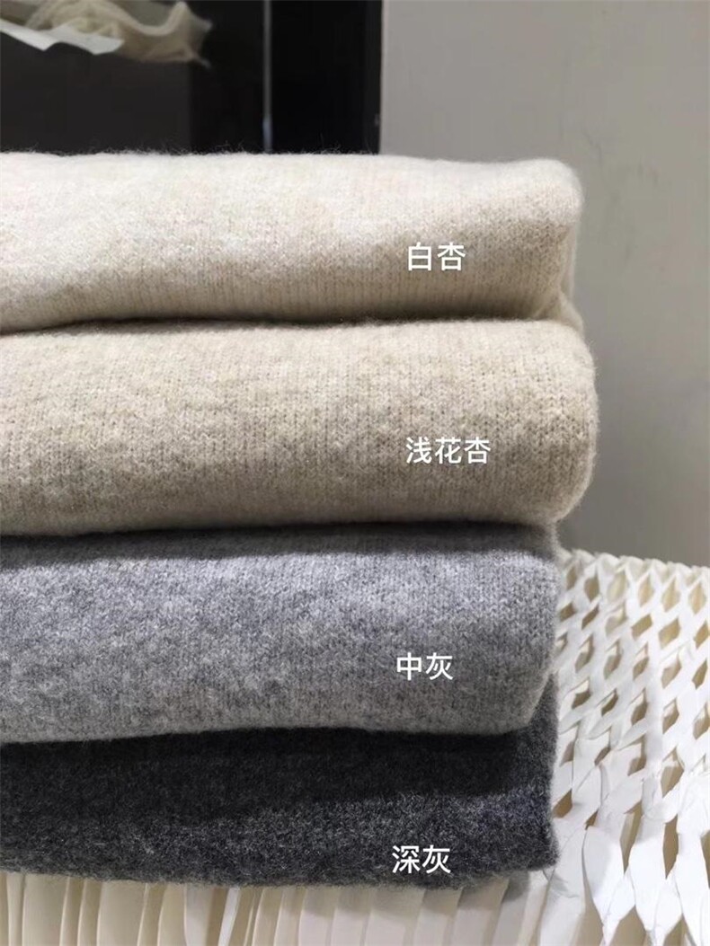 〖现货〗冬季新款50%羊驼绒24%羊毛，其它，炽元素