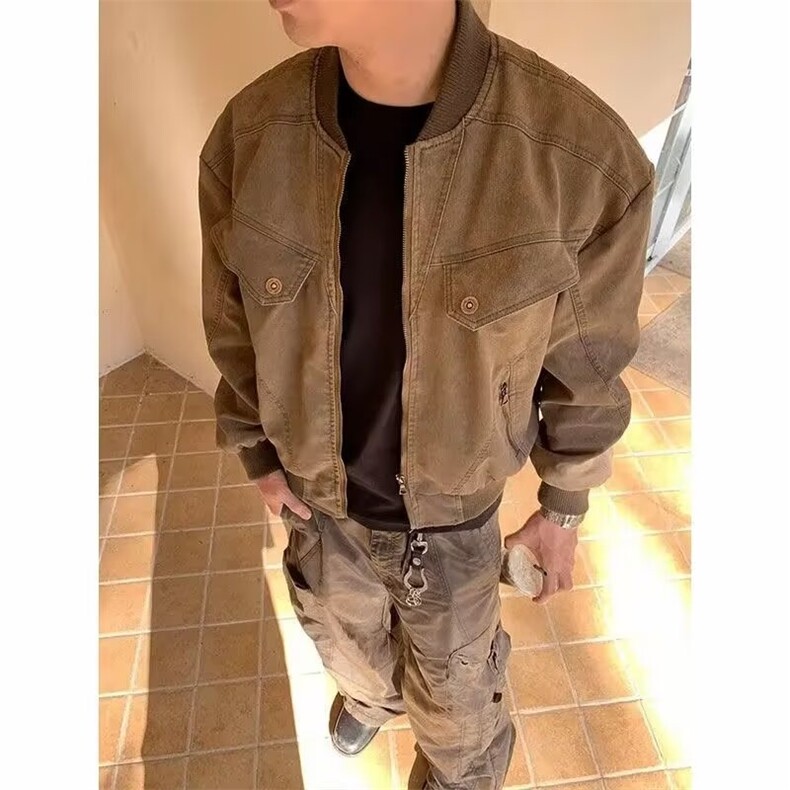 现货！！！美式复古外套美拉德夹克R5518-P70，男装夹克，星座1005-6