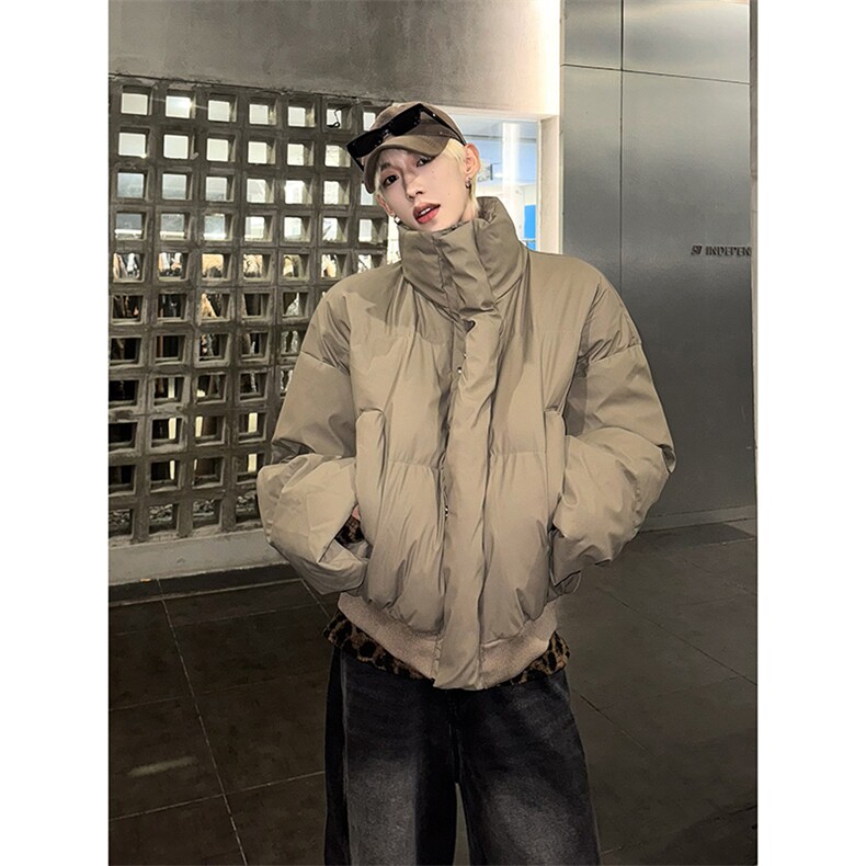 每天入仓千件可来仓库现看.防水防污立领pu皮棉服218-7-M120-特60,男装棉衣,星座218-7