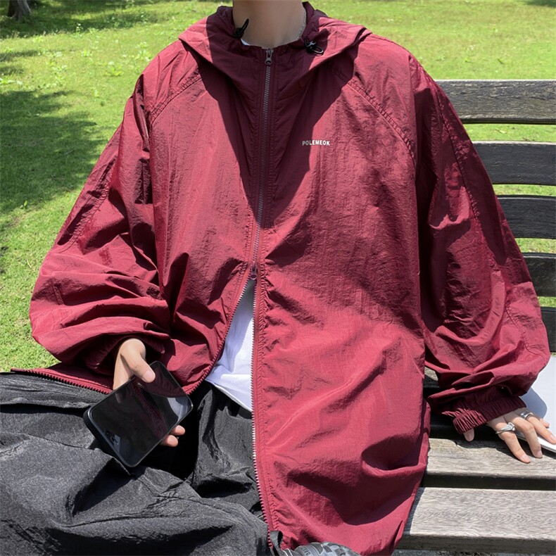 双拉链防晒衣服男夏季防紫外线冲锋衣户外钓鱼潮牌夹克F0121-P37,男装夹克,星座308B-2