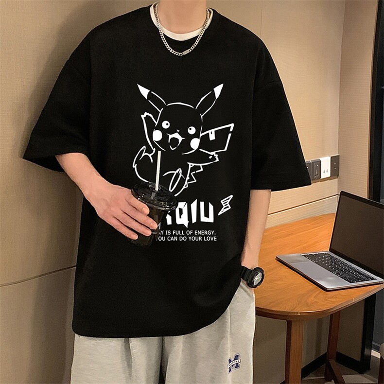 麂皮绒短袖t恤男大码半袖男JD82078-P25,男装T恤,电商A040