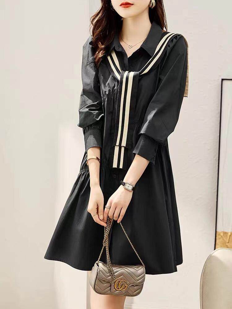 披肩衬衣裙，其它，琪轩蔓莎