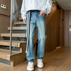 小裤脚弹力牛仔裤 A158-NZK801-P35特价图片