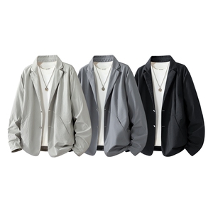 春季新款商务风西装外套男休闲西服男士西服JK02629-P83图片