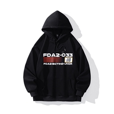 2025白底连帽抽线印花字母大码M-5XL潮流休闲卫衣WY77764P58控78，男装卫衣，星座227-7