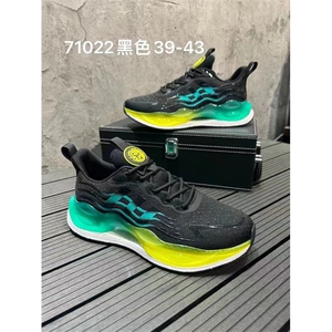 夏季透气网鞋时尚气垫运动鞋男鞋图片