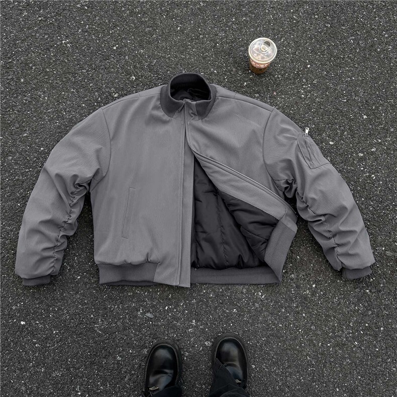 特批-冬季夹克棉衣加厚大码外套男装宽松冬装棉服S373-P105,男装夹克,电商A233-1