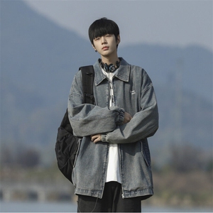 D3739-P76 2025年新款早春新款夹克痞帅百搭男士外套男装图片
