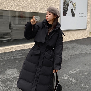 新款 2025冬装白鸭绒长款羽绒服2c116-6871-P6871-K399图片