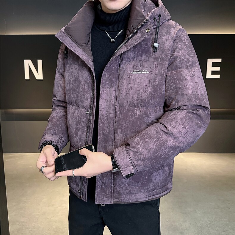 L-4XLB3539927P210紫连帽2025冬羽绒服【标50控活动价298】,男装羽绒服,电商B353