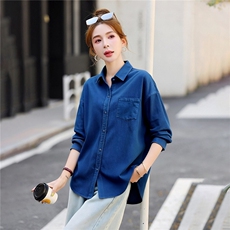 衬衫外套女灯芯绒宽松休闲百搭，女装衬衫，芙芮