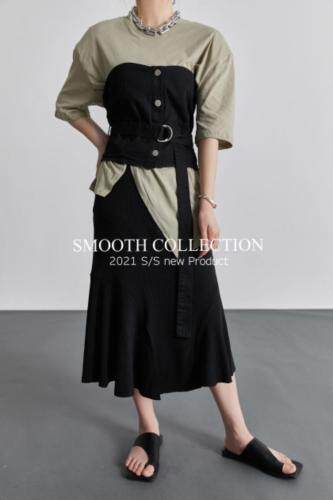 裹胸黑色sml，女装，SMOOTH