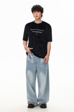 特P30无差价新款夏季潮流设计百搭短袖T恤-HT10293无影墙，男装T恤，电商A003