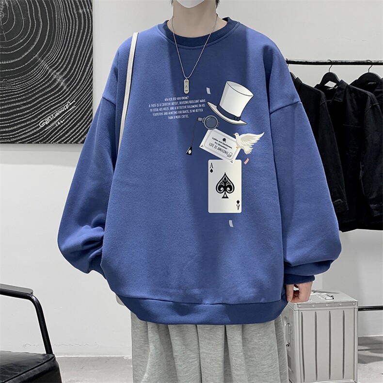 8XL圆领卫衣男超大码胖子肥佬大号长袖t恤S6373-P28,男装卫衣,电商A040