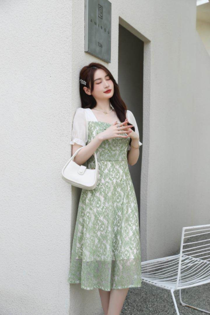2022夏装新款韩版修身连衣裙，女装连衣裙，衣佳佰分(1F)