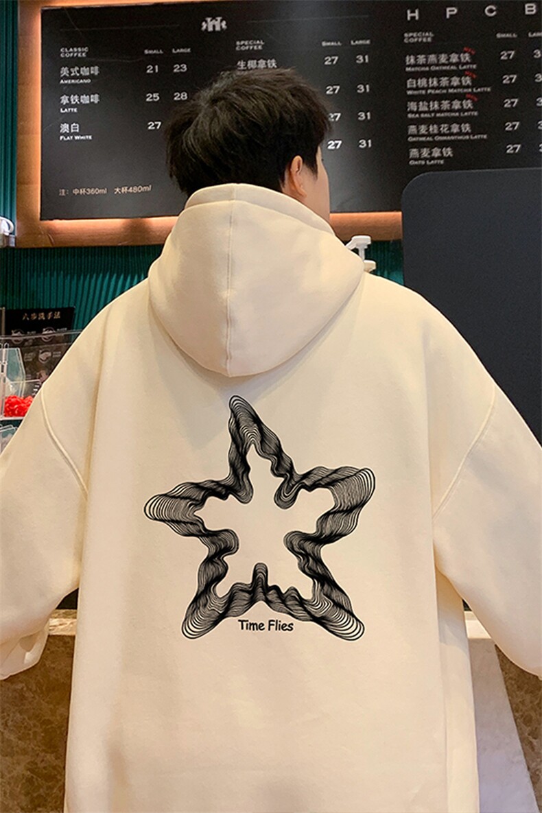 ！连帽圆领卫衣男装港风帽衫男LM174-P35,男装卫衣,电商B367
